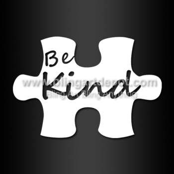 Be Kind Autism Month Heat Transfer Vinyl Design Be Kind Autism Month Heat Transfer Vinyl Design
